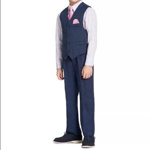 Nautica
Little Boys Striated Twill Vest Set, 5 Piece